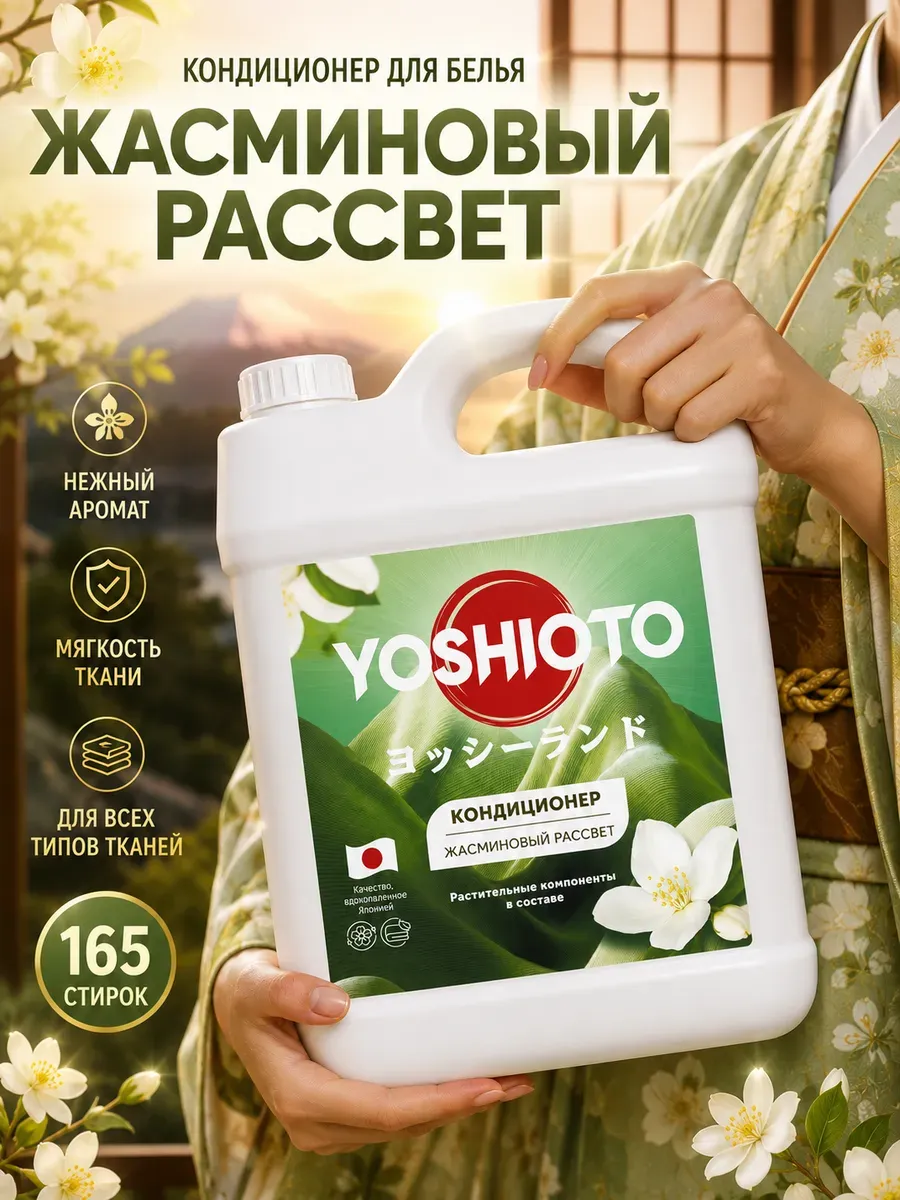 Кондиционер для белья Жасмин YOSHIOTO